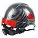 ABS Hard Hat Carbon Fiber Pattern Safety Helmet For Construction Engineering And Rescue With Reflective Surface Frontier General Hardware
