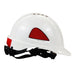 ABS Hard Hat Carbon Fiber Pattern Safety Helmet For Construction Engineering And Rescue With Reflective Surface Frontier General Hardware