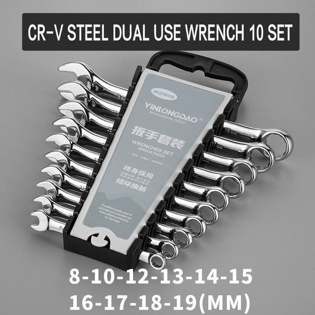 Torx Wrench Combination Wrench High Carbon Steel Combination Spanner Chrome Plated Metric Size for Auto Repairing Tools|Wrench - Frontier General Hardware