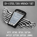Torx Wrench Combination Wrench High Carbon Steel Combination Spanner Chrome Plated Metric Size for Auto Repairing Tools|Wrench - Frontier General Hardware