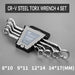 Torx Wrench Combination Wrench High Carbon Steel Combination Spanner Chrome Plated Metric Size for Auto Repairing Tools|Wrench - Frontier General Hardware