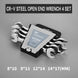 Torx Wrench Combination Wrench High Carbon Steel Combination Spanner Chrome Plated Metric Size for Auto Repairing Tools|Wrench - Frontier General Hardware