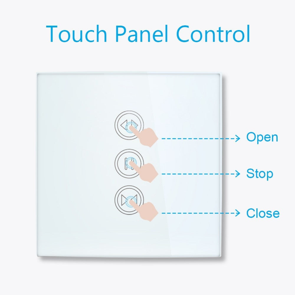 Tuya Smart WiFi Curtain Blinds Switch for Roller Shutter Electric Tubular Motor Google Home Alexa Echo Smart Home App Timer|Switches - Frontier General Hardware