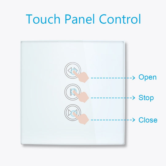 Tuya Smart WiFi Curtain Blinds Switch for Roller Shutter Electric Tubular Motor Google Home Alexa Echo Smart Home App Timer|Switches - Frontier General Hardware