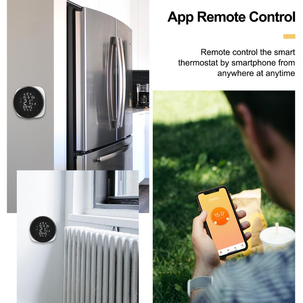 Tuya Smart Wifi Thermostat Temperature Controller for Water/Electric Floor Heating/Water Gas Boiler Works with Alexa Google Home|Smart Temperature Control System - Frontier General Hardware