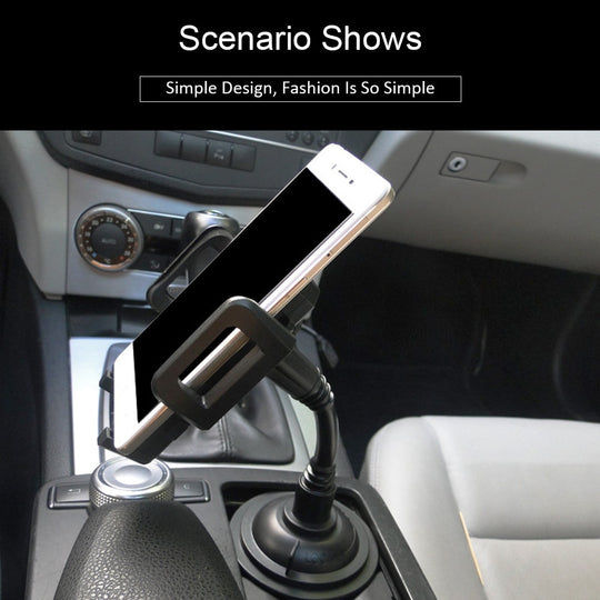 Universal Car Cup Holder Stand for Phone Adjustable Drink Bottle Holder Mount Support for Smartphone Mobile Phone Accessories|Universal Car Bracket - Frontier General Hardware