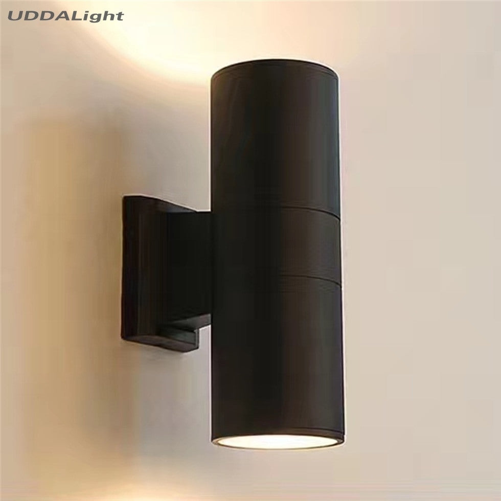 Up Down Outdoor Wall Light Black Gray 10W Waterproof 65 * 160mm Garden Porch Led Lamp Aluminum IP65|lamp outdoor|led outdoor lampled wall outdoor - Frontier General Hardware