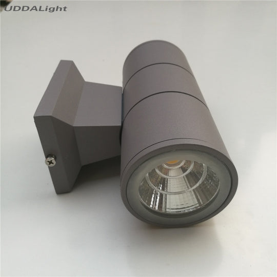 Up Down Outdoor Wall Light Black Gray 10W Waterproof 65 * 160mm Garden Porch Led Lamp Aluminum IP65|lamp outdoor|led outdoor lampled wall outdoor - Frontier General Hardware