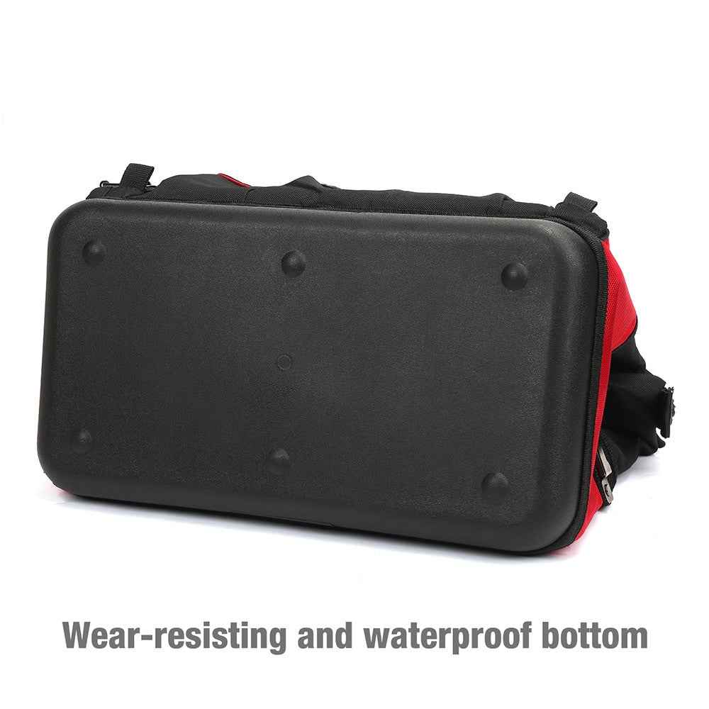 WORKPRO 16" Open Top Tool Storage Bag Multifunctional Heavy Duty Tool Bag Men Crossbody Bag for Tools|Tool Bags