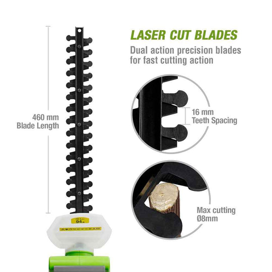 WORKPRO 18V Electric Trimmer Lithium ion Cordless Hedge Trimmer Rechargeable Weeding Shear|Hedge Trimmer