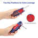 WORKPRO 24PC Folding Allen Key Set CRV Durable Hex Key Wrenches Inner Hexagon Screwdriver Portable Repair Tools Set|Wrench