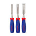 WORKPRO 3PC Chisel Set Steel Blade Chisel Masonry Carving Tool Hand Tool Set|chisel set|blade chiselcarving chisel set