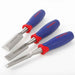 WORKPRO 3PC Chisel Set Steel Blade Chisel Masonry Carving Tool Hand Tool Set|chisel set|blade chiselcarving chisel set