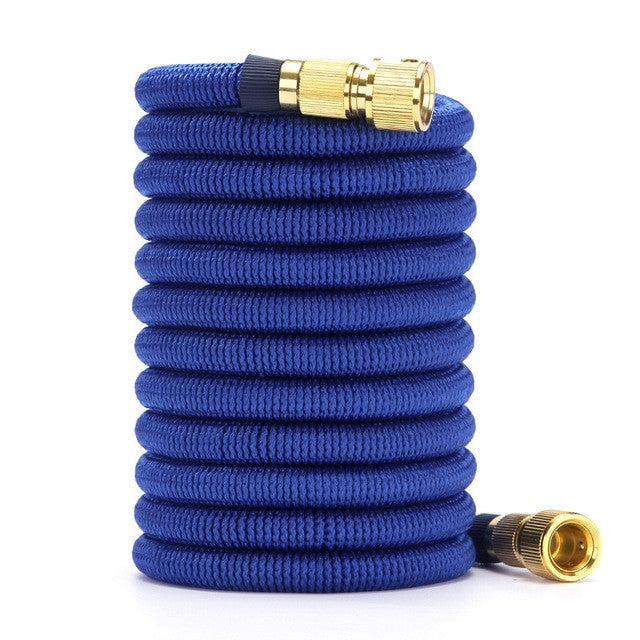 Water Gun Garden Hose Adjustable Nozzle Telescopic Magic Hose High Pressure Power Washing Machine Garden flower Cleaning Sprayer|Garden Hoses & Reels - Frontier General Hardware
