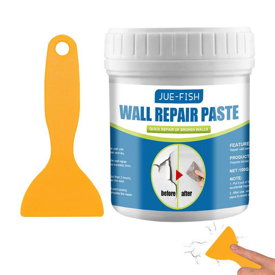 Waterproof Wall Repair Paste With Wall Mending Cream And Drywall Repair Paint For Peeling Cracks Holes Frontier General Hardware