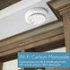 Wifi Carbon Monoxide Detector Co Smoke Sensor Smart Home Security Tuya Smart Life App Alexa Google Home IFTTT|Carbon Monoxide Detectors