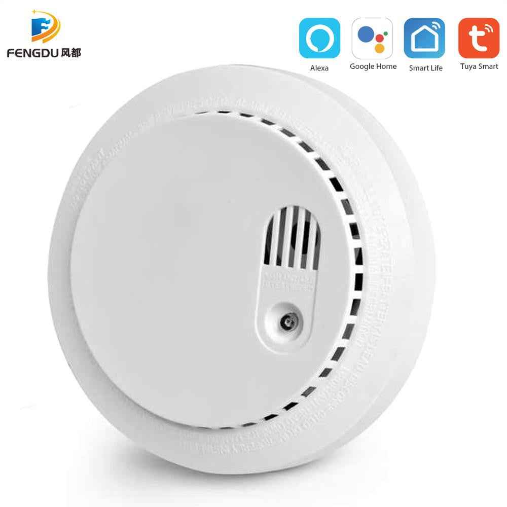 Wifi Carbon Monoxide Detector Co Smoke Sensor Smart Home Security Tuya Smart Life App Alexa Google Home IFTTT|Carbon Monoxide Detectors