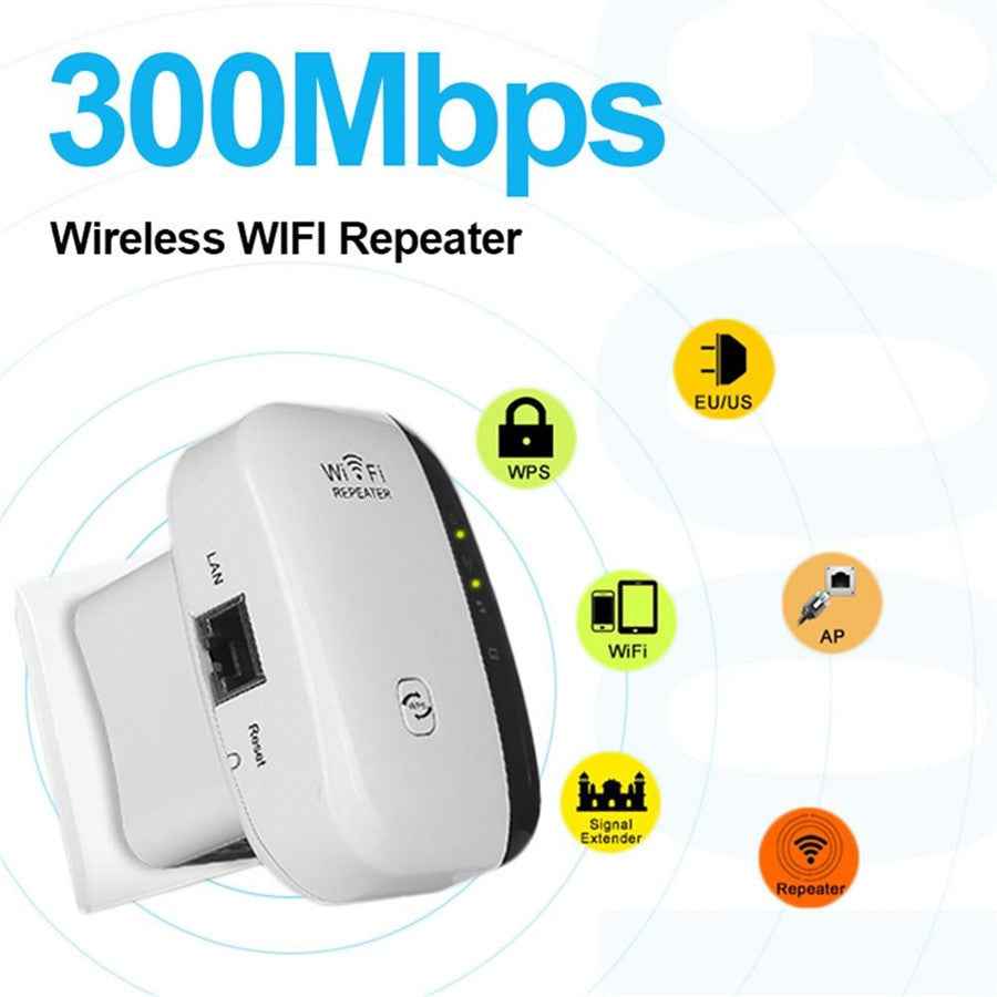Wireless Wifi Repeater Wifi Range Extender Router Wi Fi Signal Amplifier 300Mbps WiFi Booster 2.4G Wi Fi Ultraboost Access Point