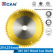 XCAN 254 255mm TCT Titanium Coated Carbide Circular Saw Blade For Wood PVC Cutting Discs With Triple Chip Grind Frontier General Hardware