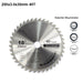 XCAN Wood Cutting Saw Blade 250 255 300 Millimeter Circular Saw Blade TCT Carbide Tipped 28 40 60 80 Teeth Multi Tool Frontier General Hardware
