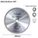 XCAN Wood Cutting Saw Blade 250 255 300 Millimeter Circular Saw Blade TCT Carbide Tipped 28 40 60 80 Teeth Multi Tool Frontier General Hardware