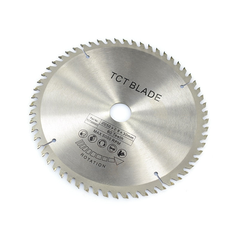 XCAN Wood Cutting Saw Blade 250 255 300 Millimeter Circular Saw Blade TCT Carbide Tipped 28 40 60 80 Teeth Multi Tool Frontier General Hardware