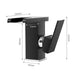 XUNSHINI LED RGB color change Waterfall Bathroom Basin Faucet Bathroom Mixer Tap Sink Faucet Single Handle Toilet Mixer Tap|Basin Faucets