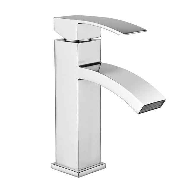 XUNSHINI Waterfall Basin Faucet Water Mixer Tap Bathroom Faucet Black Basin Water Sink Taps Bath Faucet Crane|Basin Faucets