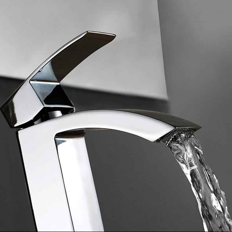 XUNSHINI Waterfall Basin Faucet Water Mixer Tap Bathroom Faucet Black Basin Water Sink Taps Bath Faucet Crane|Basin Faucets