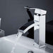 XUNSHINI Waterfall Basin Faucet Water Mixer Tap Bathroom Faucet Black Basin Water Sink Taps Bath Faucet Crane|Basin Faucets