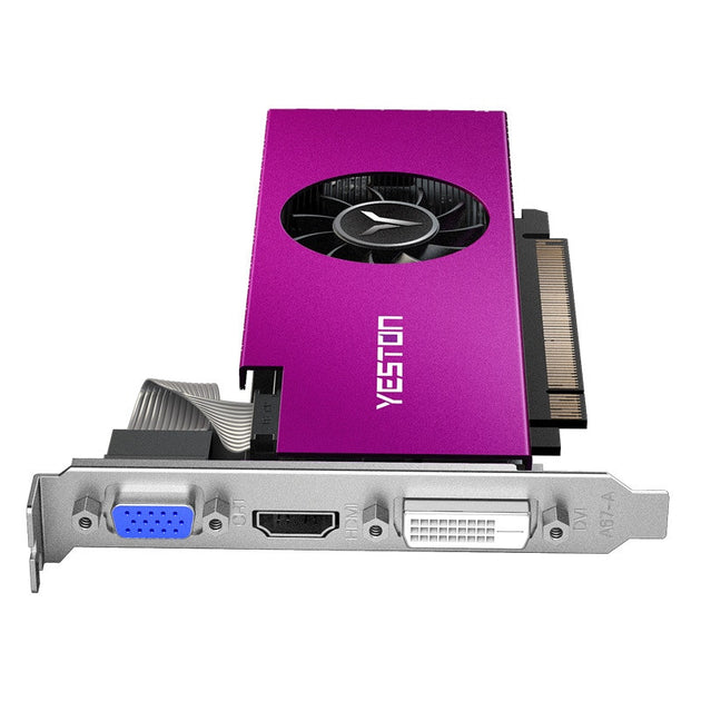 Yeston RX550 2GB 64Bit GDDR5 Gaming Graphics Card Video Card PCI Express 3.0 DirectX12 Single Slot Graphics Card VGA+HDMI+DVI D|Graphics Cards - Frontier General Hardware