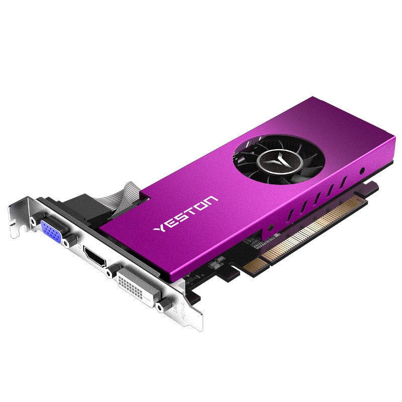 Yeston RX550 2GB 64Bit GDDR5 Gaming Graphics Card Video Card PCI Express 3.0 DirectX12 Single Slot Graphics Card VGA+HDMI+DVI D|Graphics Cards - Frontier General Hardware