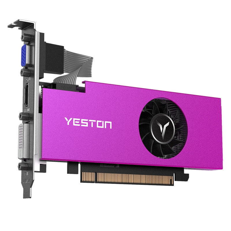 Yeston RX550 2GB 64Bit GDDR5 Gaming Graphics Card Video Card PCI Express 3.0 DirectX12 Single Slot Graphics Card VGA+HDMI+DVI D|Graphics Cards - Frontier General Hardware