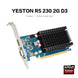 Yeston Radeon R5 230 GPU 2GB GDDR3 64 bit Gaming Desktop computer PC Video Graphics Cards support VGA/HDMI PCI E X16 2.0|Graphics Cards - Frontier General Hardware