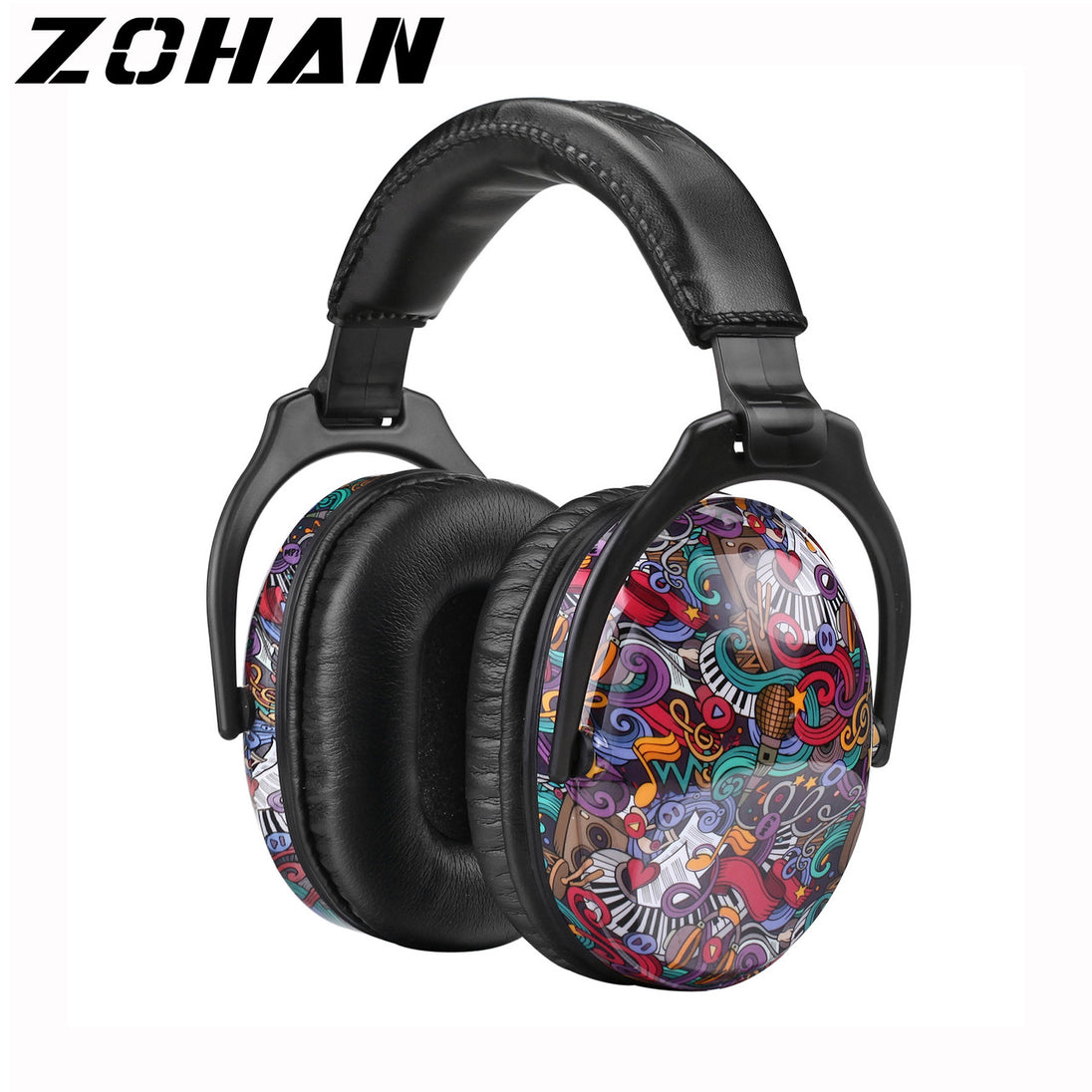 Zohan Toddler Hearing Protection Earmuffs Cartoon Design Adjustable Kids Noise Reduction Frontier General Hardware