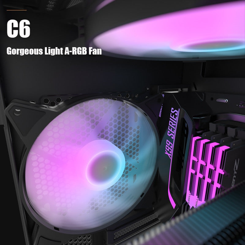 darkFlash RGB PC Case Fan 120mm 12V 4pin Quiet Desktop Computer Cooler Cooling Fans LED ARGB Fan 3 Pack with free Thermal Grease|Fans & Cooling - Frontier General Hardware