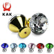 KAK 30mm Kitchen Cabinet Handles Diamond Shape Design Crystal Glass Knobs Cupboard Pulls Drawer Knobs Furniture Handle Hardware|Cabinet Pulls